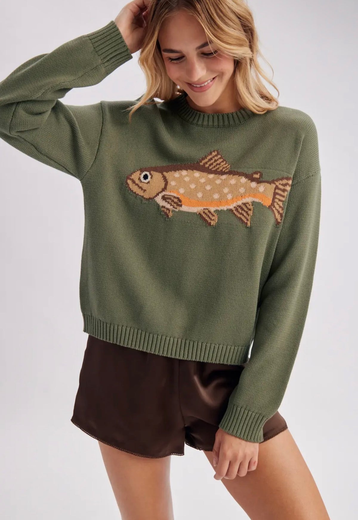 WishList Fish Sweater