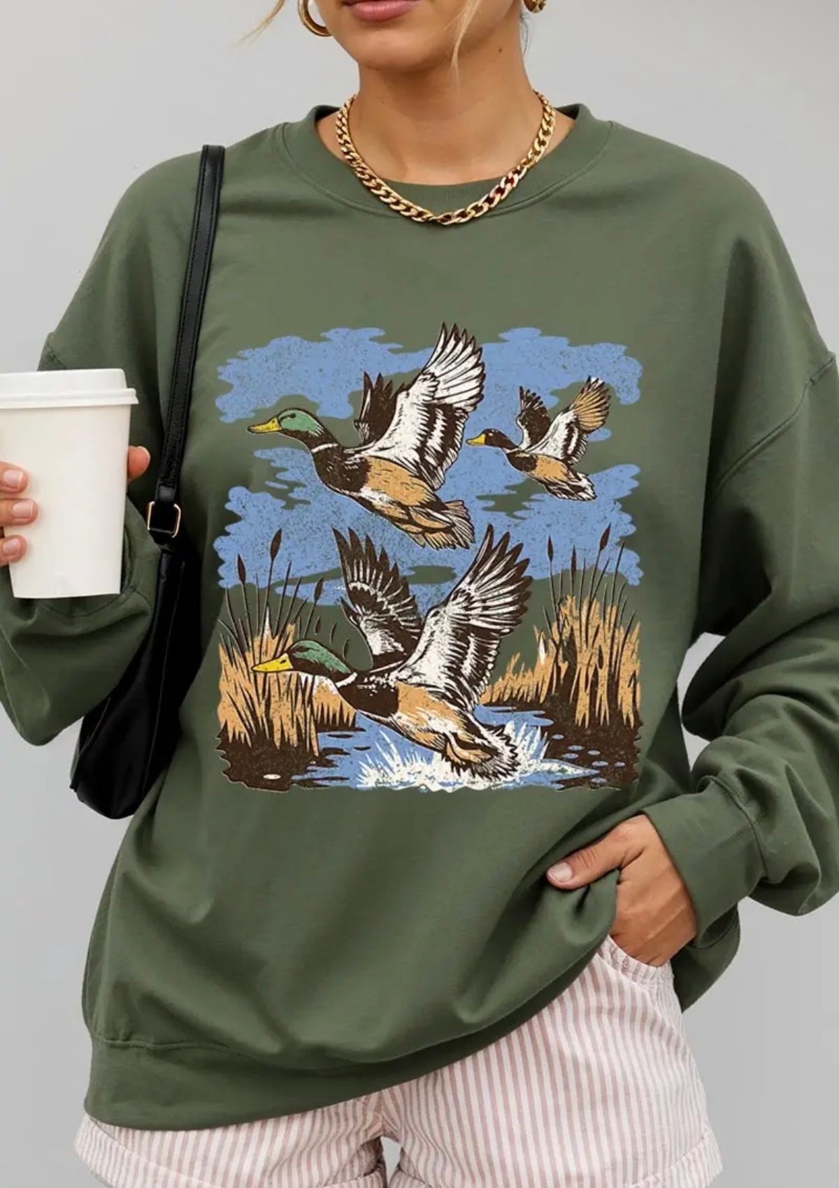 Mallard Duck Crewneck